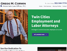 Tablet Screenshot of gcorwin.com